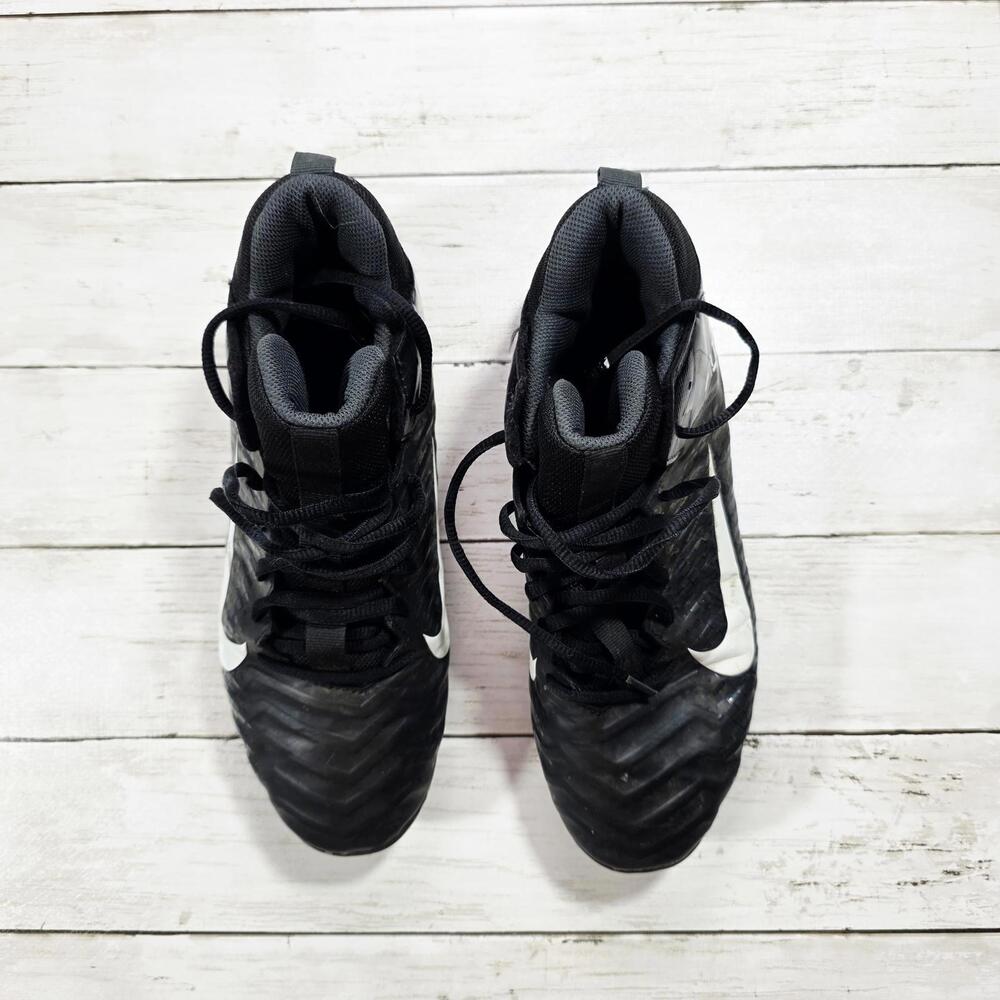 Nike Alpha Men's Soccer Boots Black and White Size 8.5